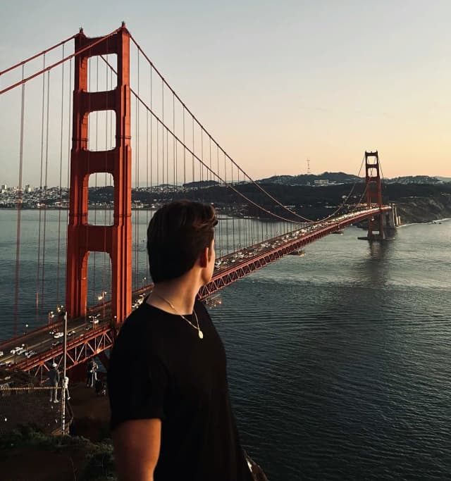 Soggiorni linguistici negli Stati Uniti con vista sul Golden Gate Bridge a San Francisco