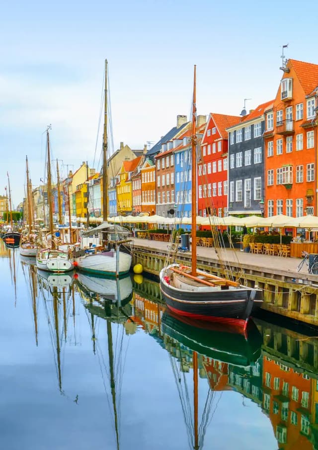 Il porto di Nyhavn a Copenaghen, città in cui WEP è presente con un proprio ufficio.