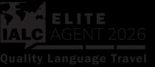 Logo IALC Elite Agent 2026, riconoscimento per agenzie specializzate nei soggiorni linguistici